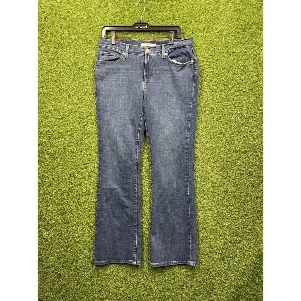 Levis Bootcut Jeans Womens 8 29x30 Classic Stretch Western Boho Chic Casual